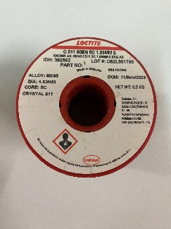 Multicore, 511, 60/40, 5C, 1.63mm, Solder Wire, 500g